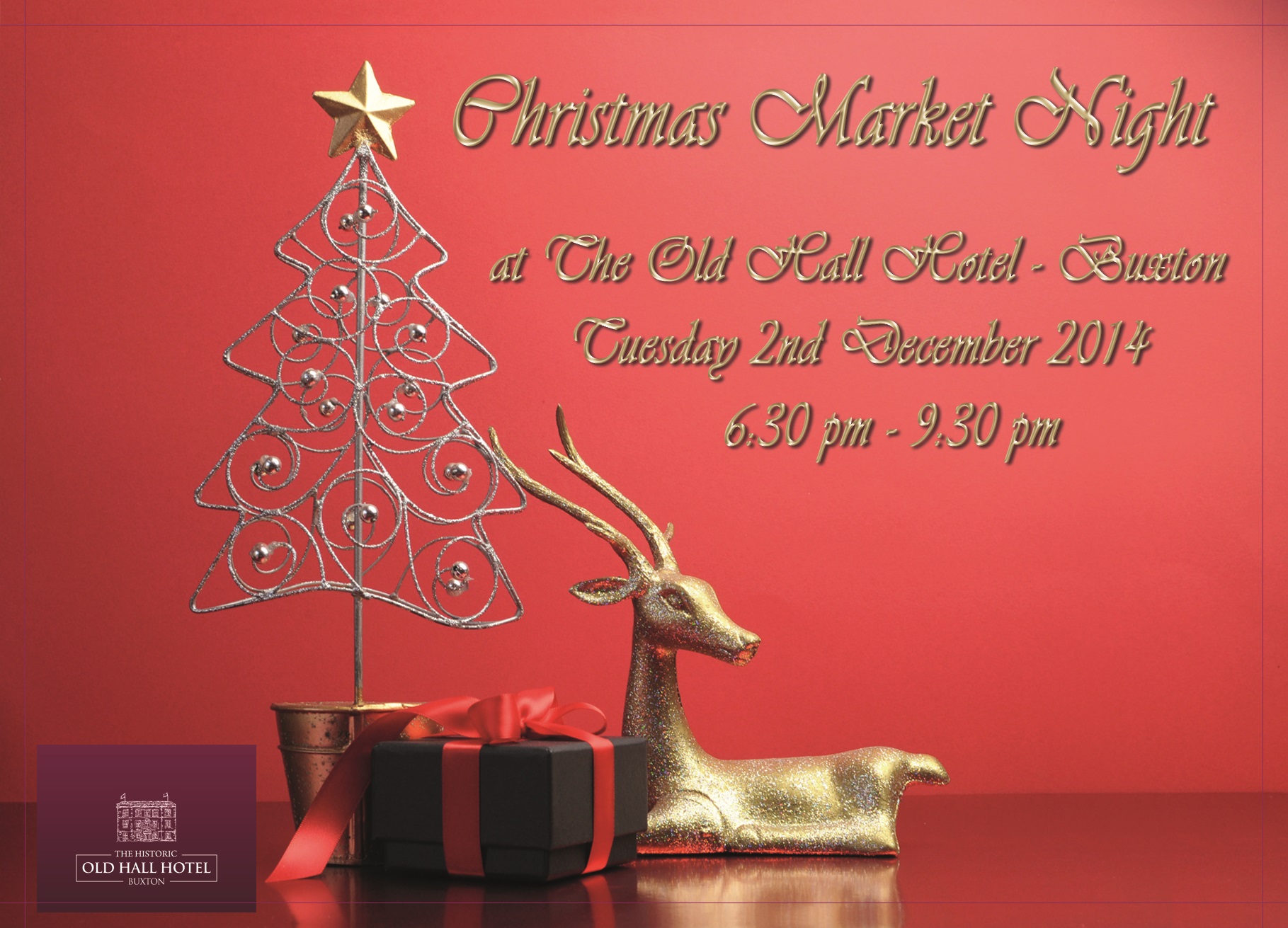 xmas market night front flyer